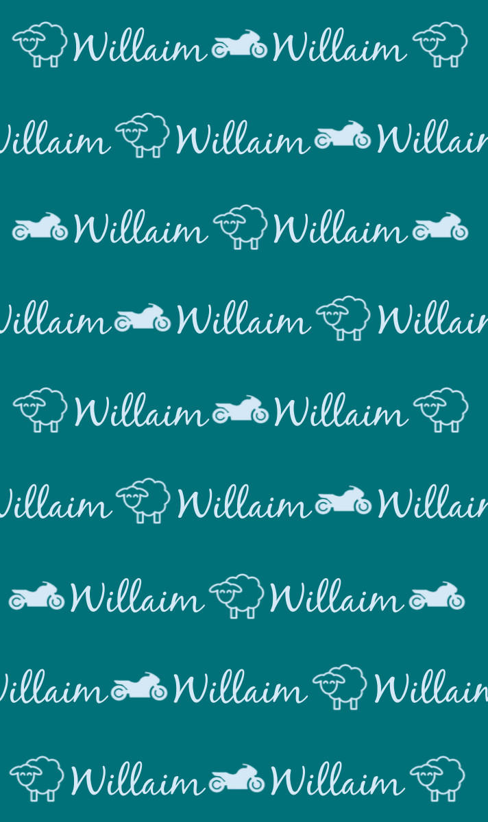 William Cot Blanket - Teal/Ice-Blue