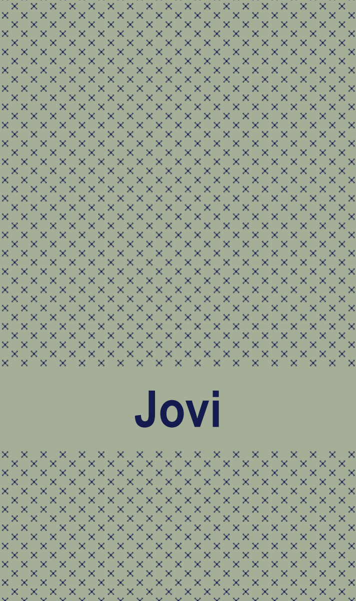 Jovi Cot Blanket - Sage/Navy Perfect Condition