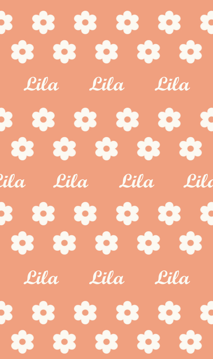 Lila Cot Blanket - Peach/Eggshell