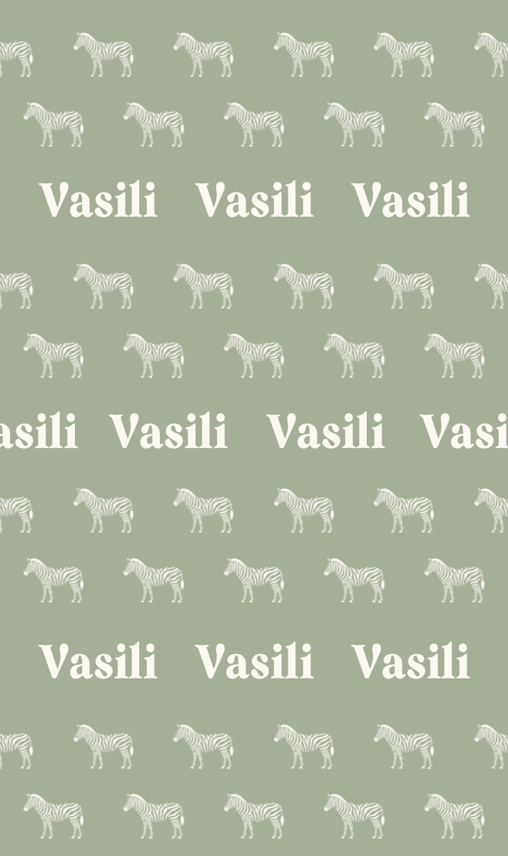 Vasili Cot Blanket - Sage/Eggshell Perfect Condition