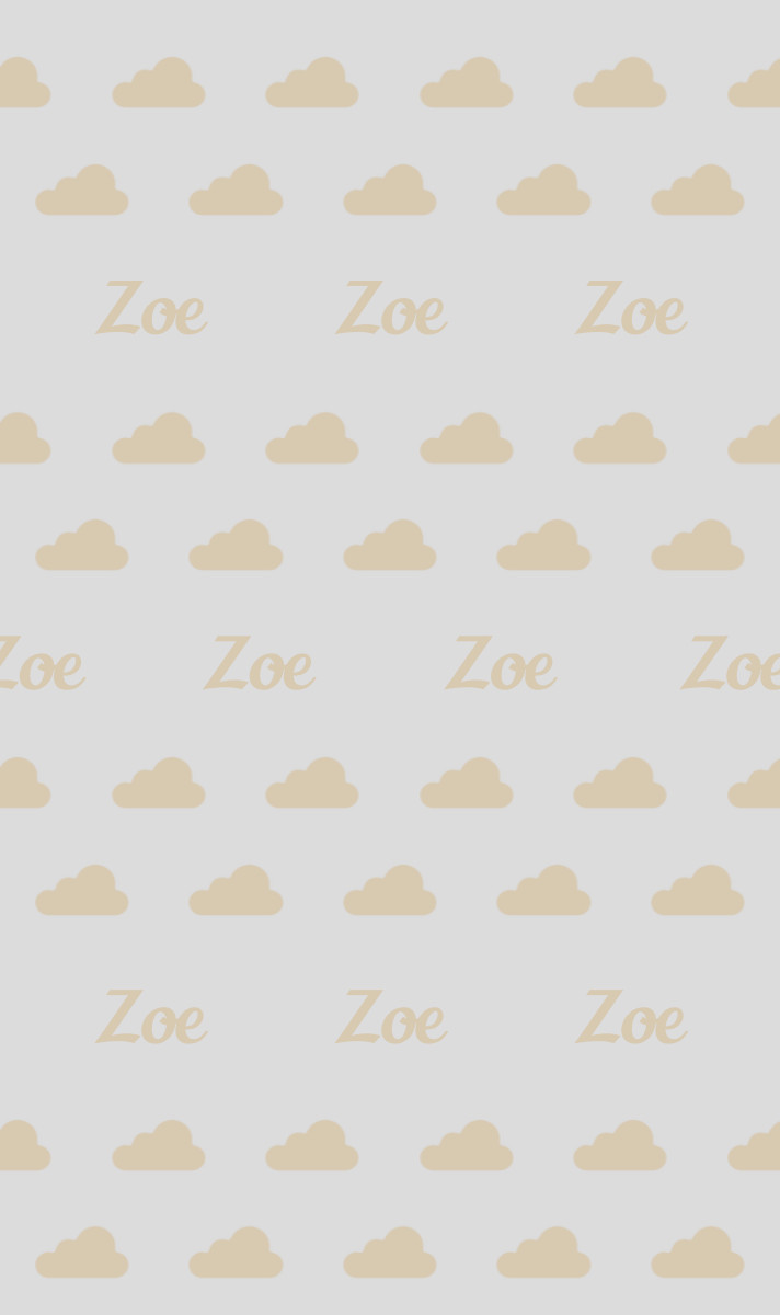 Zoe Cot Blanket - Fog/Oat Perfect Condition