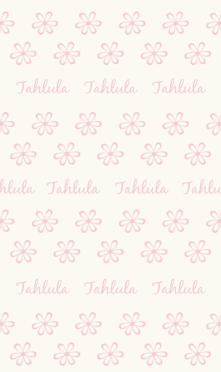 Tahlula Cot Blanket - Eggshell/Pastel Pink