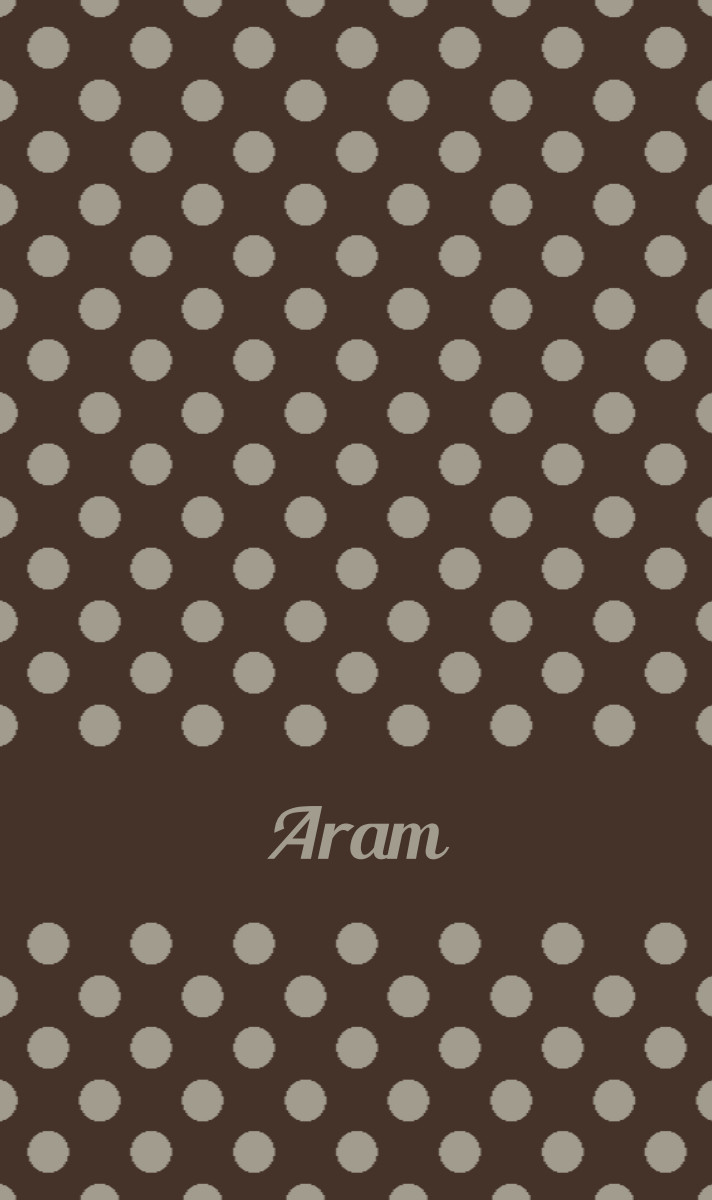 Aram Cot Blanket - Espresso/Beige