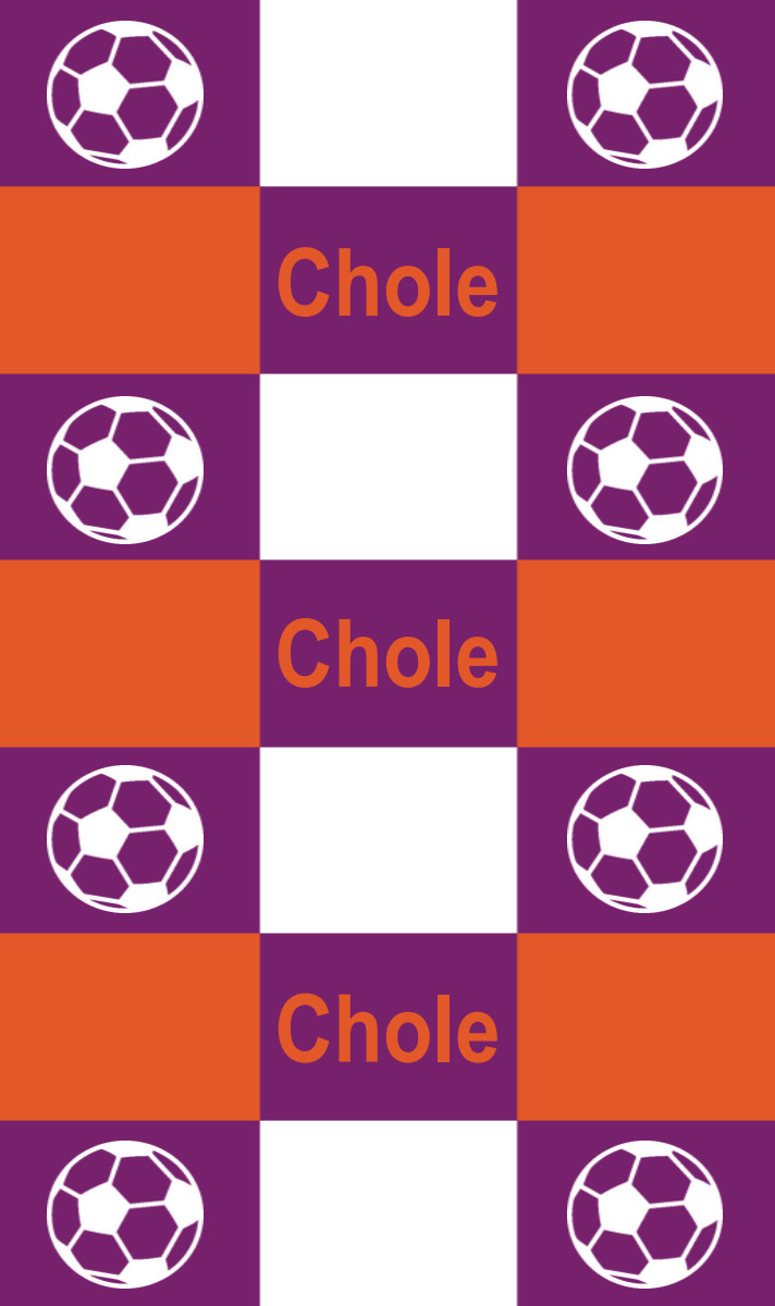 Chole Cot Blanket - Violet/Amber/White