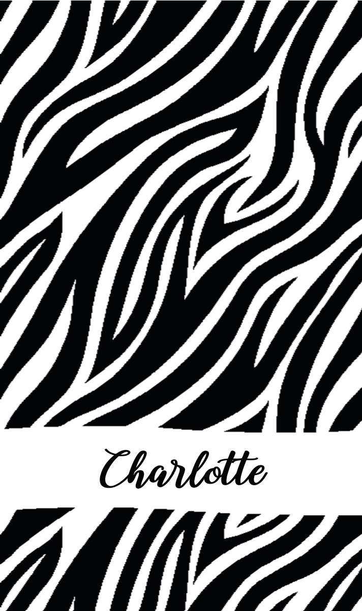 Charlotte Cot Blanket - White/Black Perfect Condition