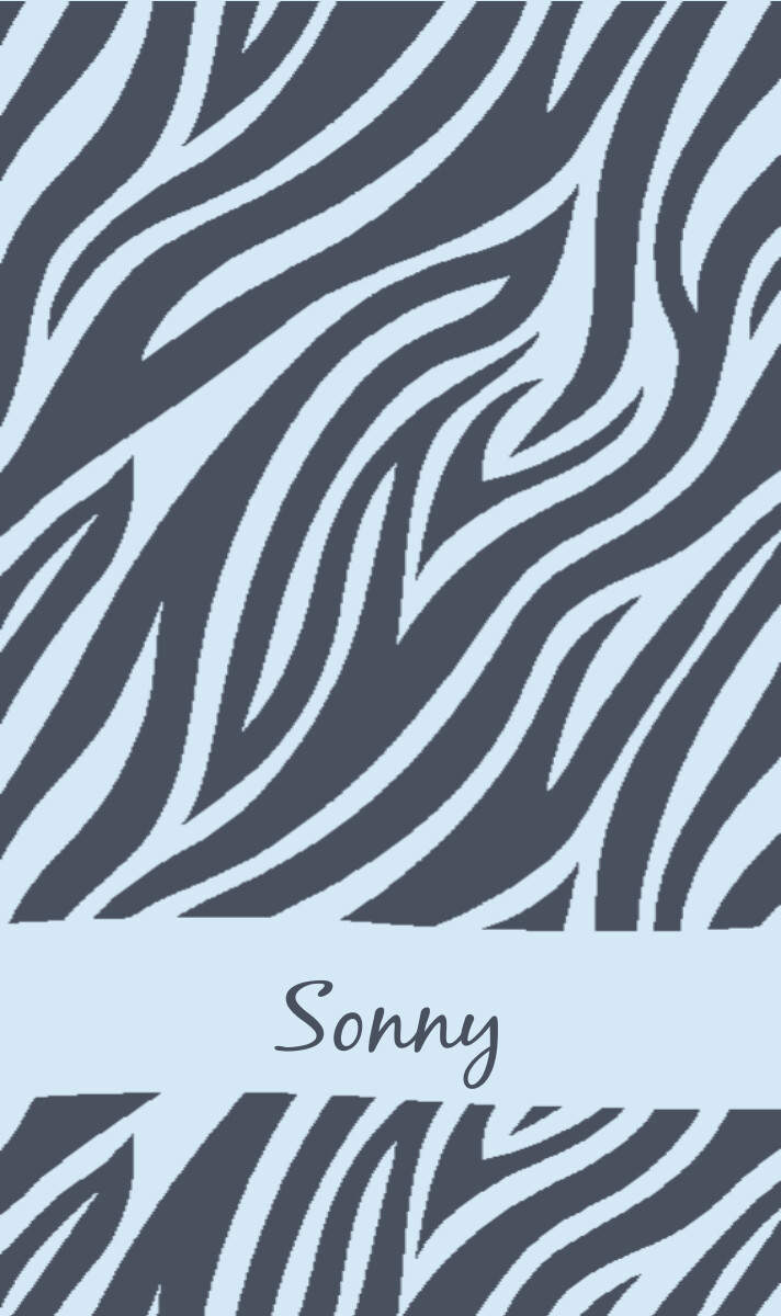 Sonny Cot Blanket - Ice-Blue/Steel