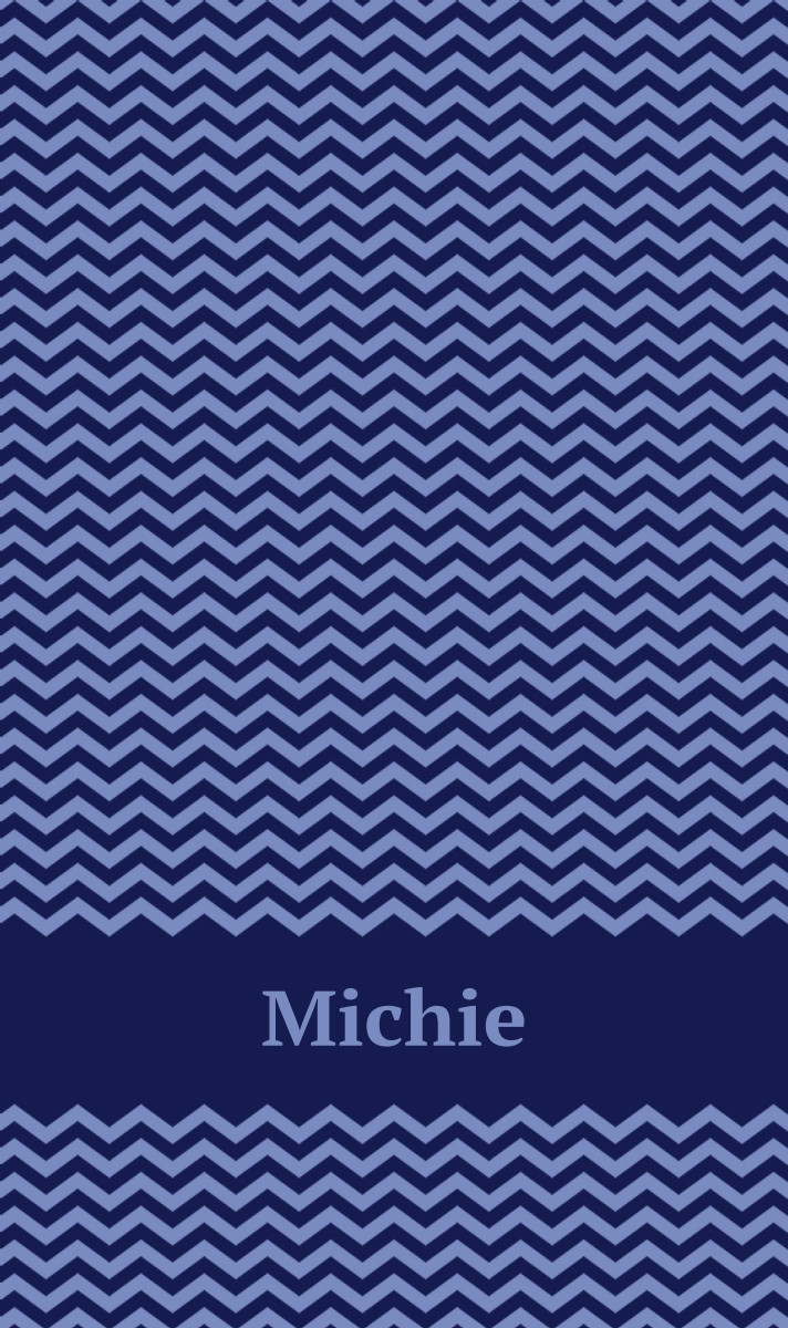 Michie Cot Blanket - Navy/Seamist