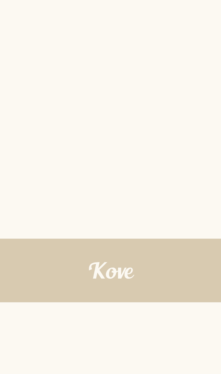 Kove Cot Blanket - Oat/Eggshell
