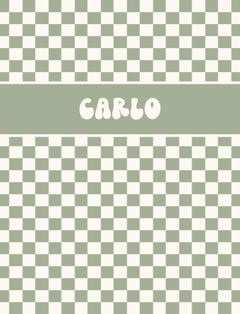 Carlo Bassinet Blanket - Sage/Eggshell