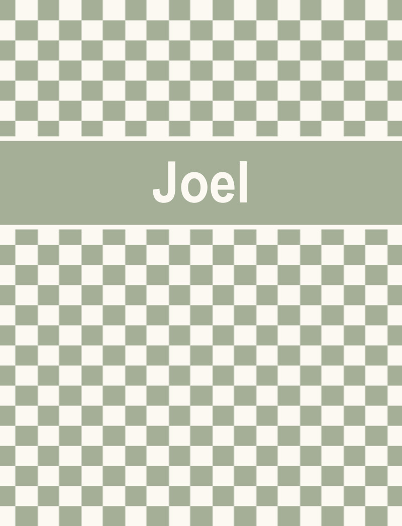 Joel Bassinet Blanket - Sage/Eggshell