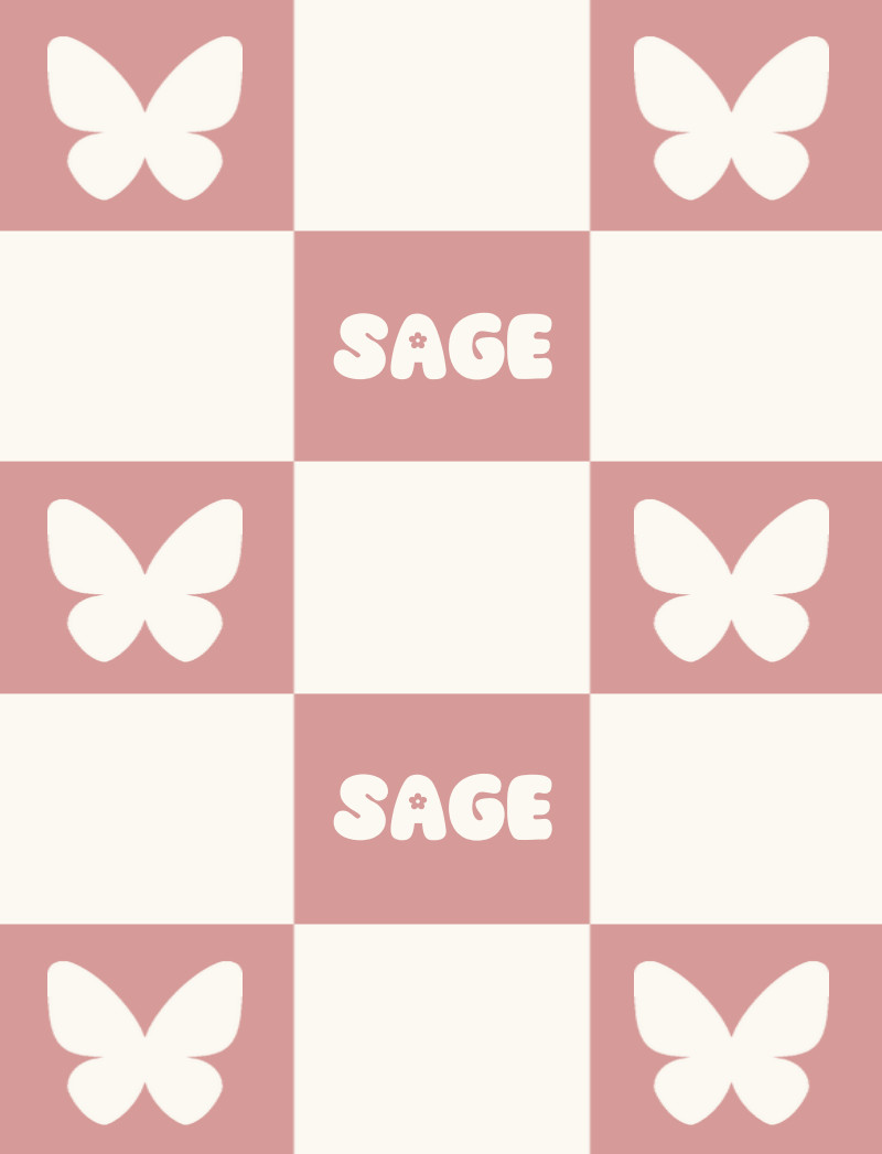 Sage Bassinet Blanket – Blush/Eggshell Perfect Condition