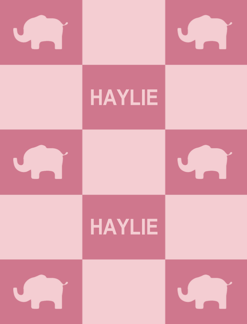 Haylie Bassinet Blanket - Rose/Pastel-Pink Perfect Condition