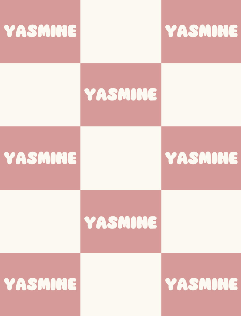 Yasmine Bassinet Blanket - Blush/Eggshell