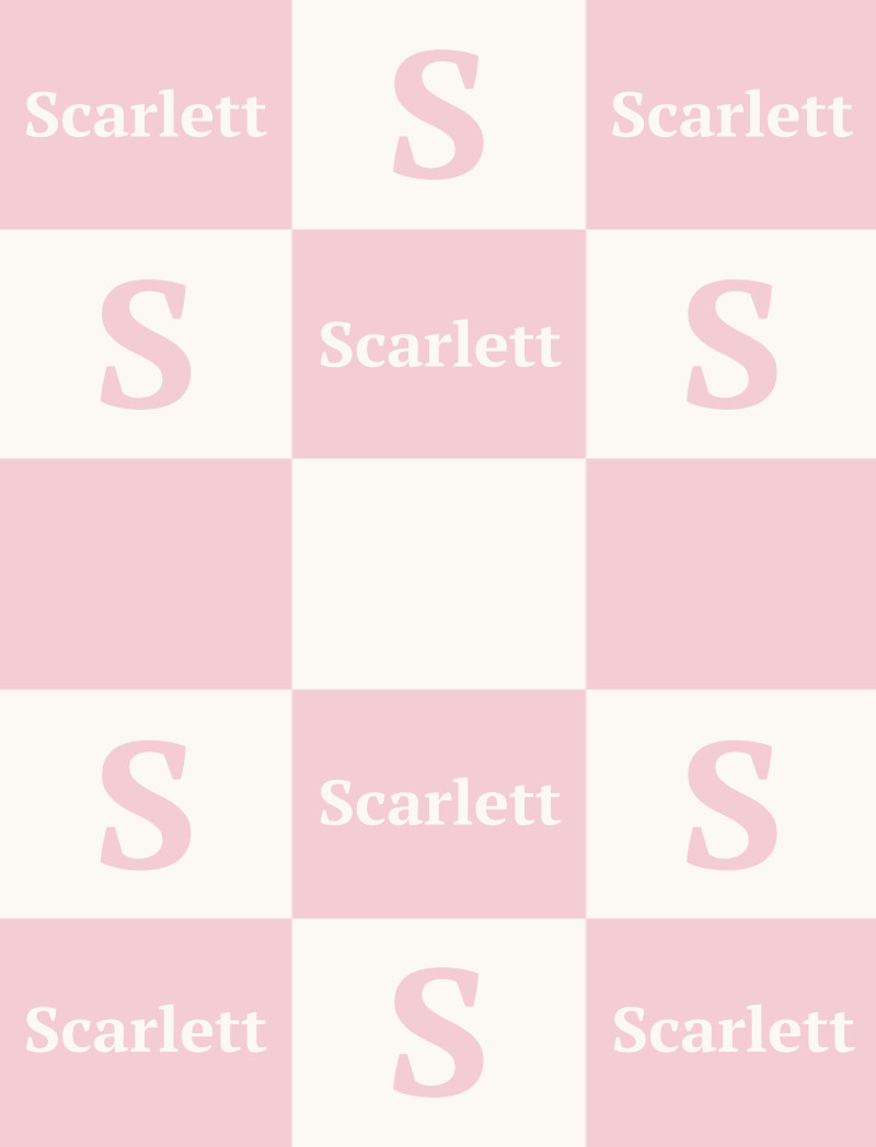 Scarlett Bassinet Blanket - Pastel Pink/Eggshell