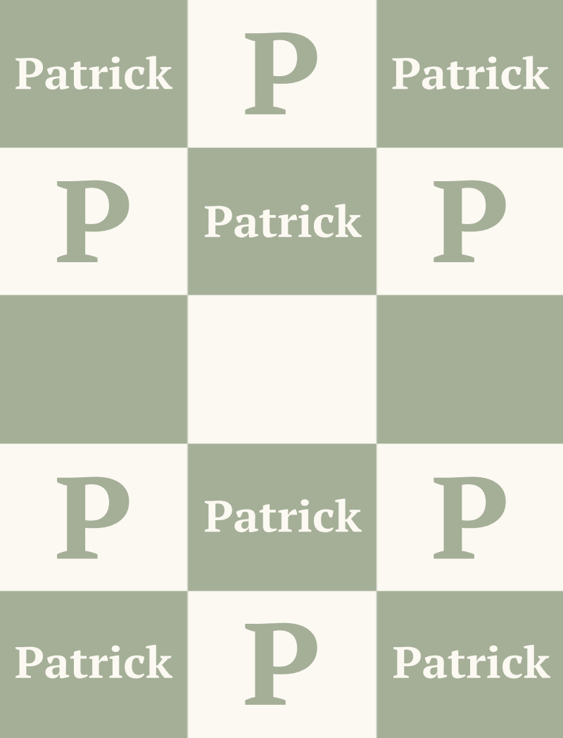 Patrick Bassinet Blanket - Sage/Eggshell Perfect Condition