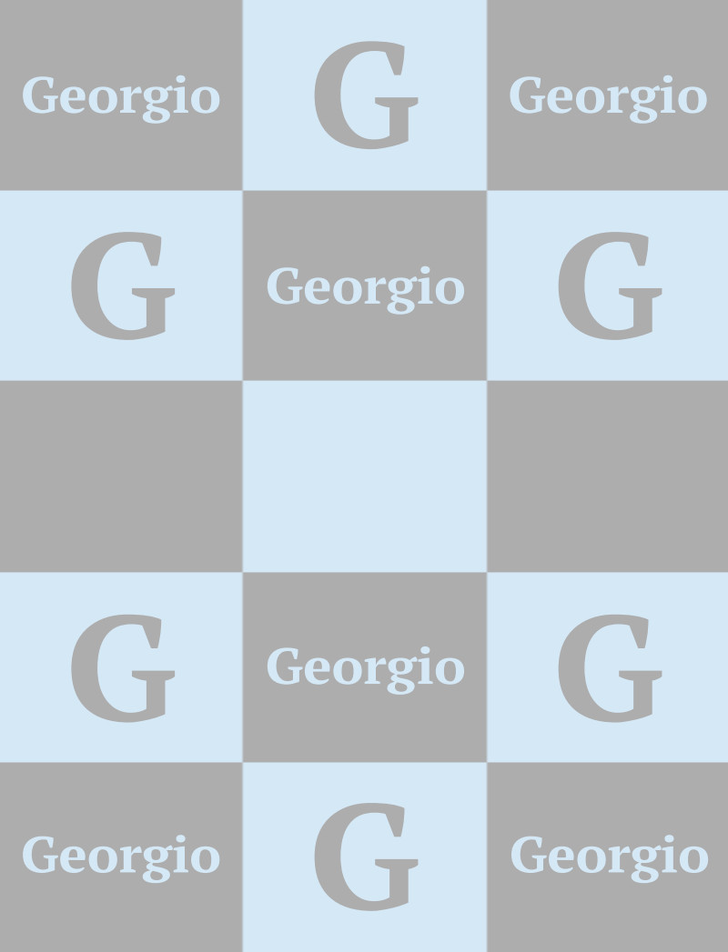 Georgio Bassinet Blanket - Pewter/Ice-Blue