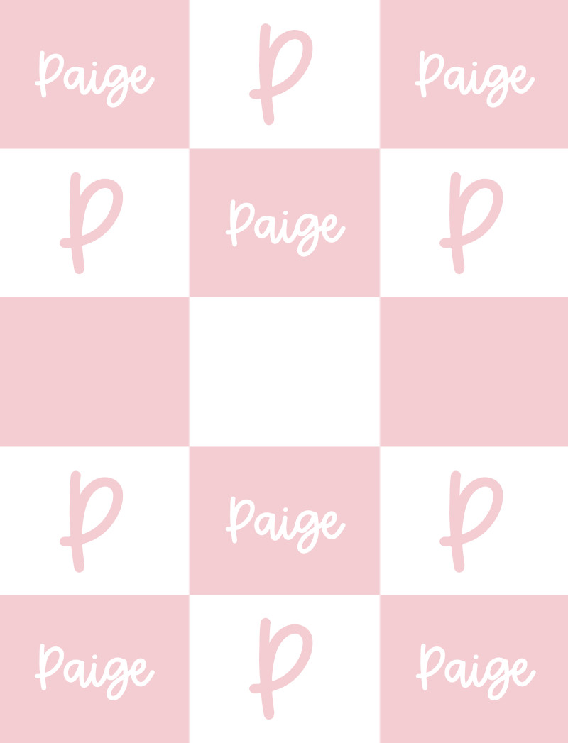 Paige Bassinet Blanket – Pastel-Pink/White with Minor Defects
