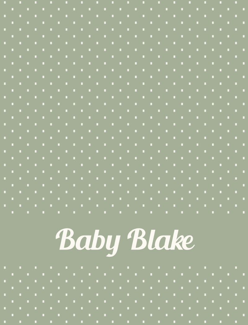 Baby Blake Bassinet Blanket - Sage/Eggshell