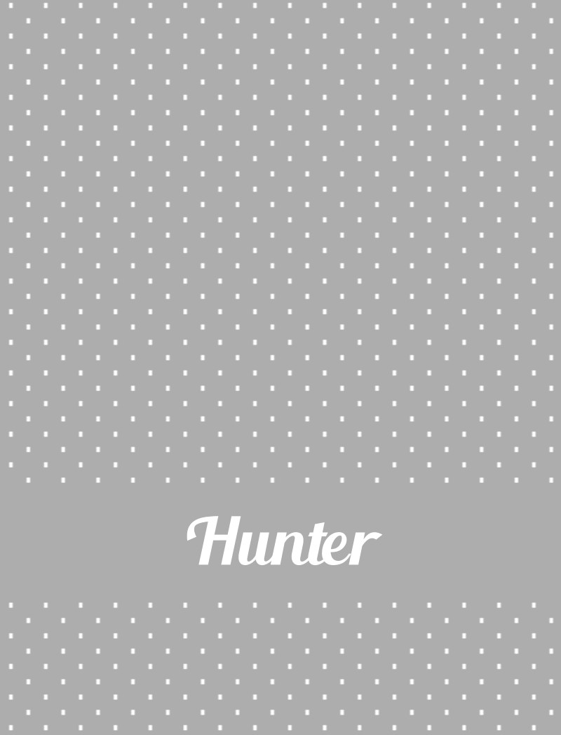 Hunter Bassinet Blanket - Pewter/White