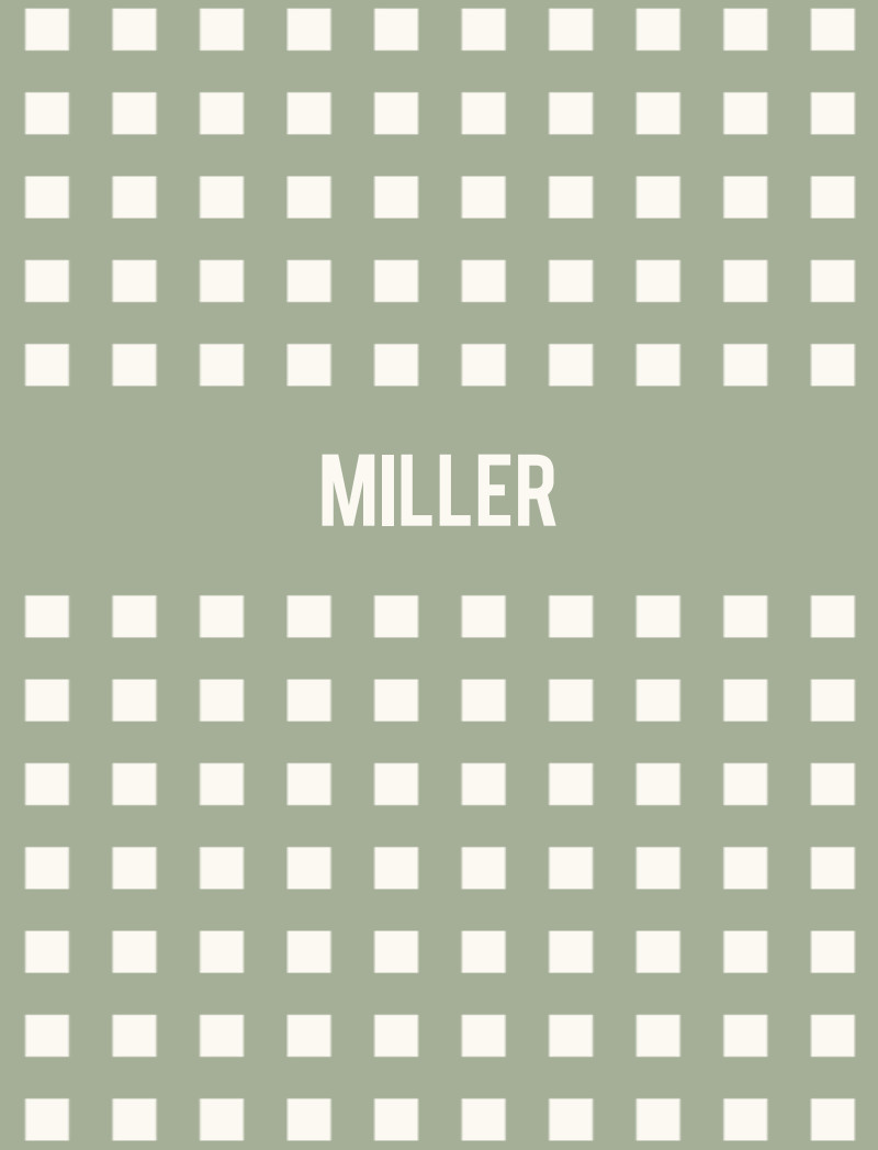 Miller Bassinet Blanket - Sage/Eggshell