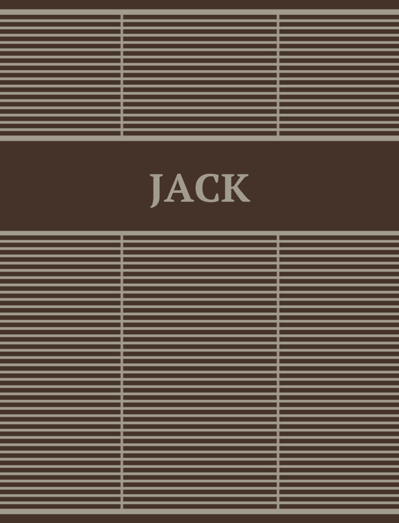 JACK Bassinet Blanket - Espresso/Beige