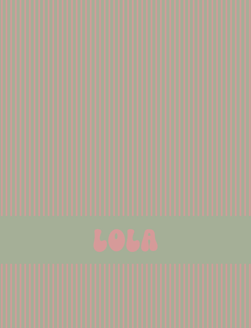 Lola Bassinet Blanket - Sage/Blush Perfect Condition