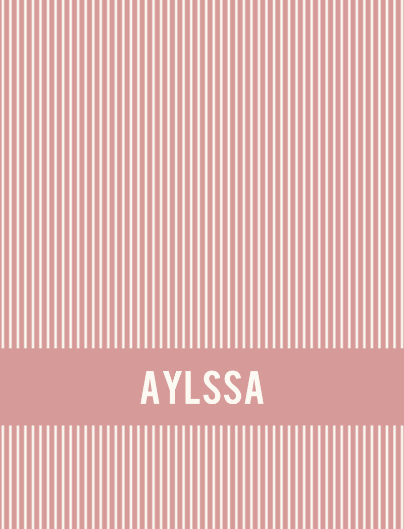 AYLSSA Bassinet Blanket - Blush/Eggshell