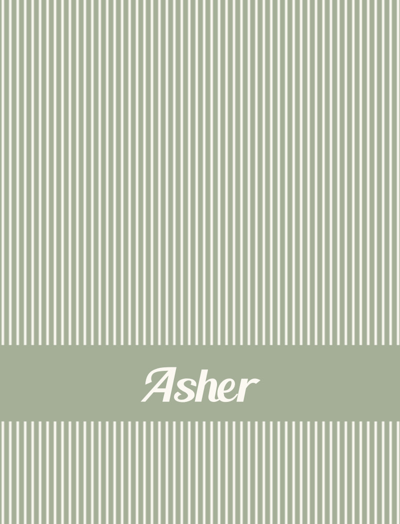 Asher Bassinet Blanket - Sage/Eggshell