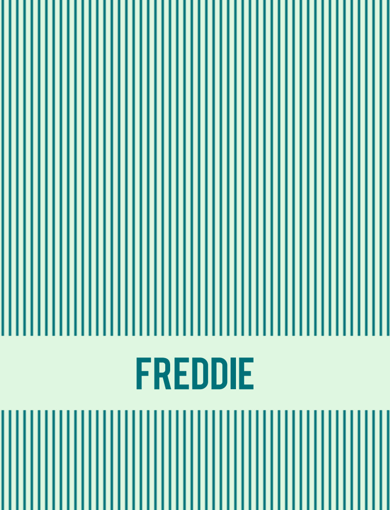Freddie Bassinet Blanket - Teal/Eggshell