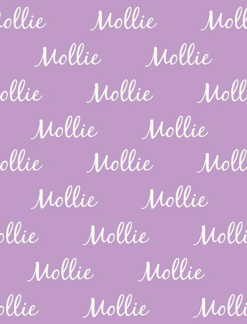 Mollie Bassinet Blanket - Lavender/Eggshell
