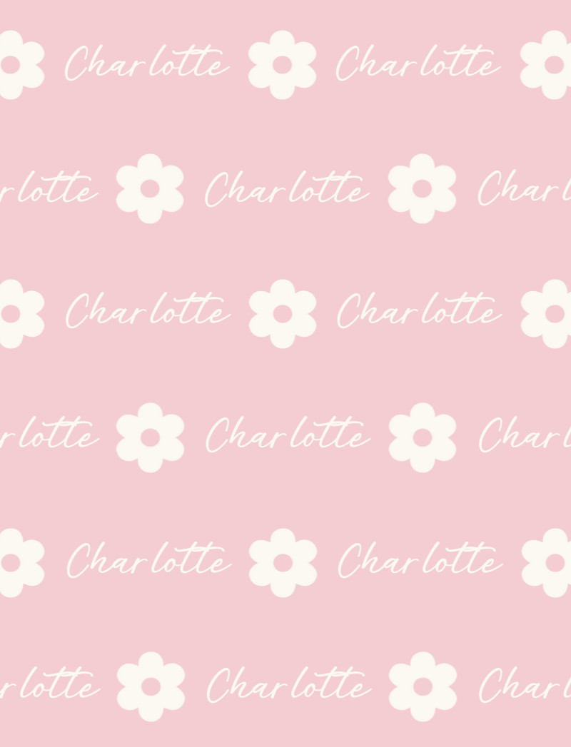 Charlotte Bassinet Blanket - Pastel-Pink/Eggshell Perfect Condition