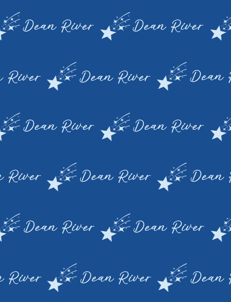 Dean River Bassinet Blanket - Royal Blue/Ice Blue