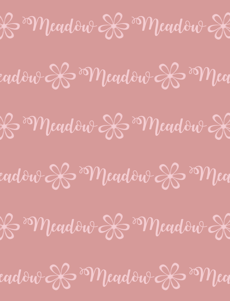 Meadow Bassinet Blanket – Blush/Pastel-Pink Perfect Condition