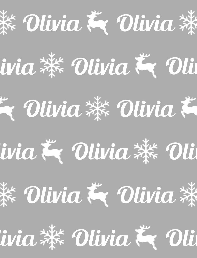Olivia Bassinet Blanket - Pewter/White