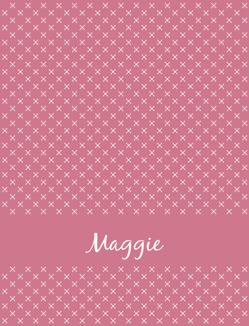 Maggie Bassinet Blanket - Rose/Eggshell Perfect Condition