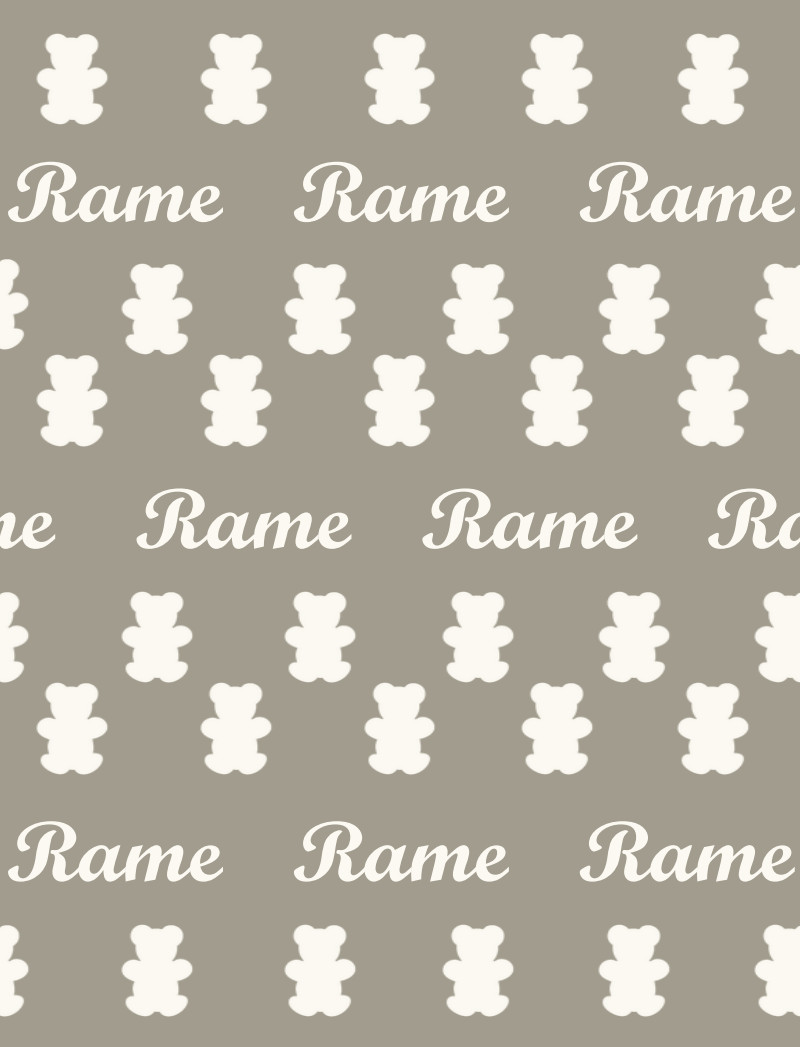 Rame Bassinet Blanket - Beige/Eggshell