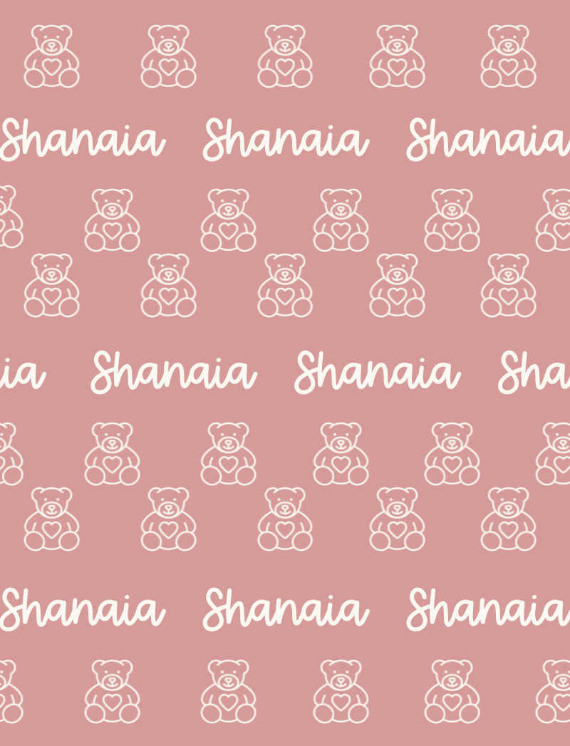 Shanaia Bassinet Blanket - Blush/Eggshell Perfect Condition