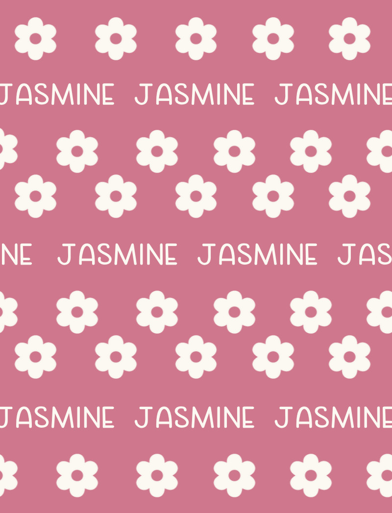 Jasmine Bassinet Blanket - Rose/Eggshell