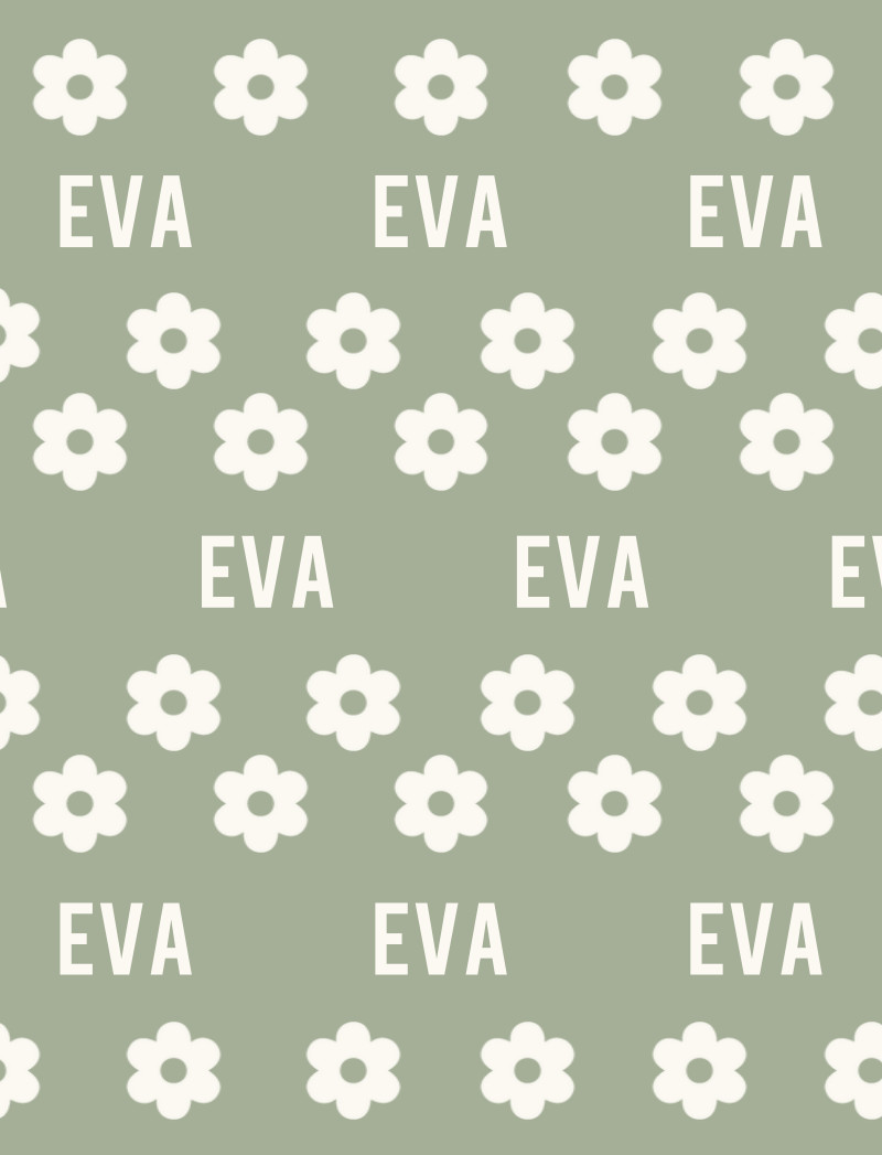 Eva Bassinet Blanket - Sage/Eggshell Perfect Condition