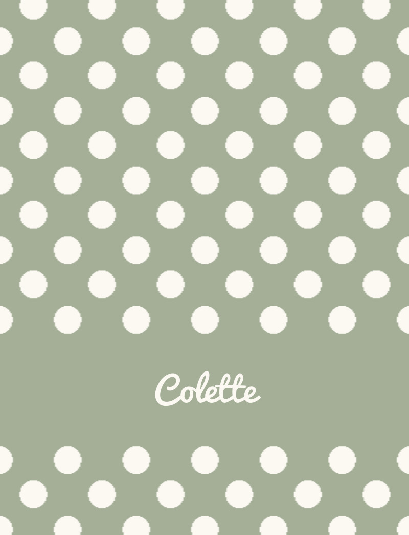 Colette Bassinet Blanket - Saage/Eggashell