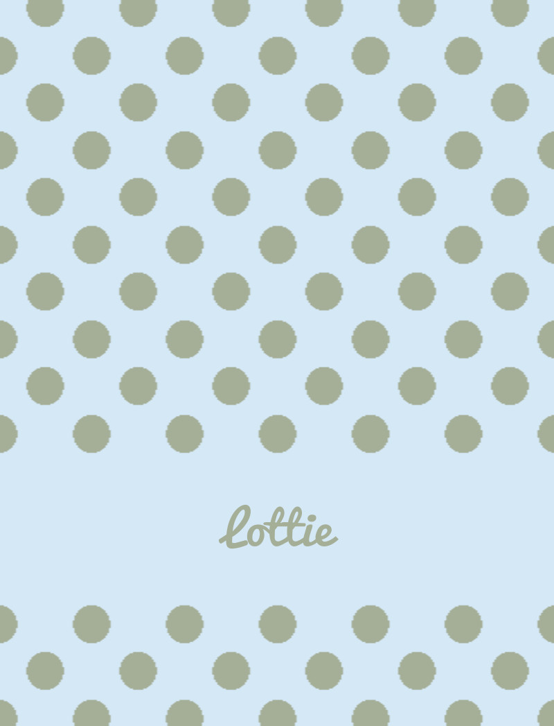 Lottie Bassinet Blanket - Ice-Blue/Sage Perfect Condition