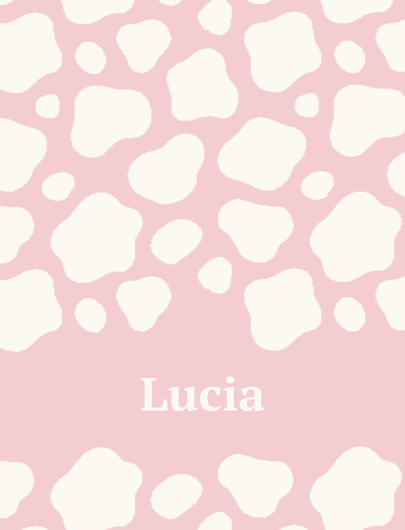 Lucia Bassinet Blanket - Pastel Pink/Eggshell