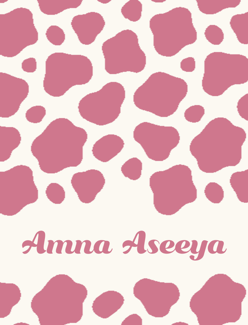 Amna Aseeya Cot Blanket - Eggshell/Rose