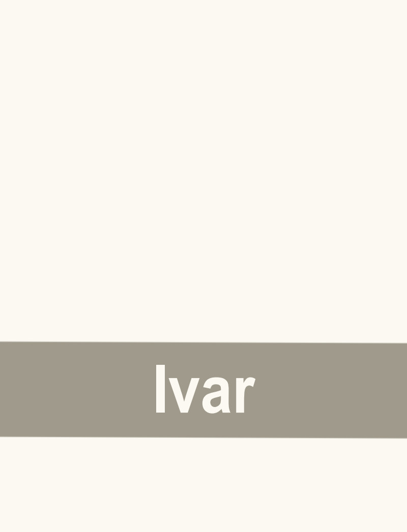 Ivar Bassinet Blanket - Beige/Eggshell
