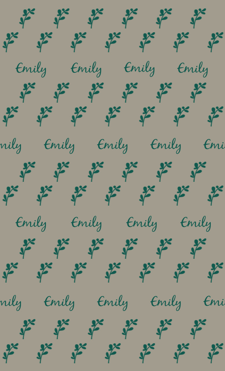 Emily Adult Blanket - Beige/Forest Green