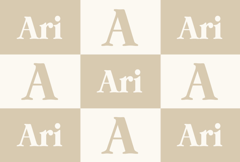 Ari Newborn Blanket - Oat/Eggshell