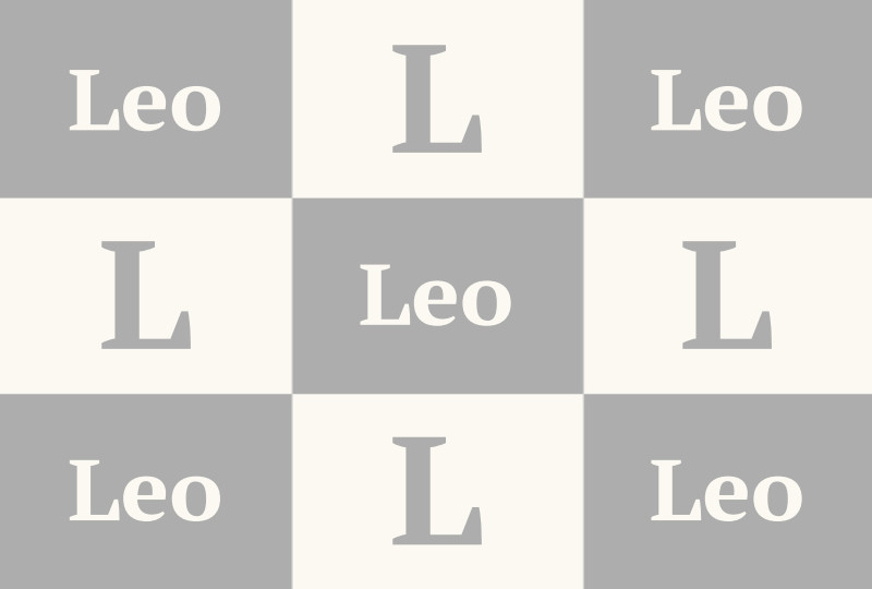 Leo Newborn Blanket - Pewter/Eggshell Perfect Condition