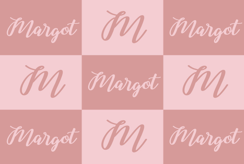 Margot Newborn Blanket - Blush/Pastel-Pink Perfect Condition