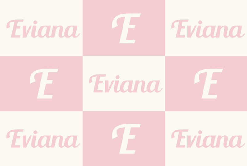 Eviana Newborn Blanket - Eggshell/Pastel Pink