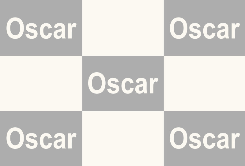 Oscar Newborn Blanket - Pewter/Eggshell Perfect Condition